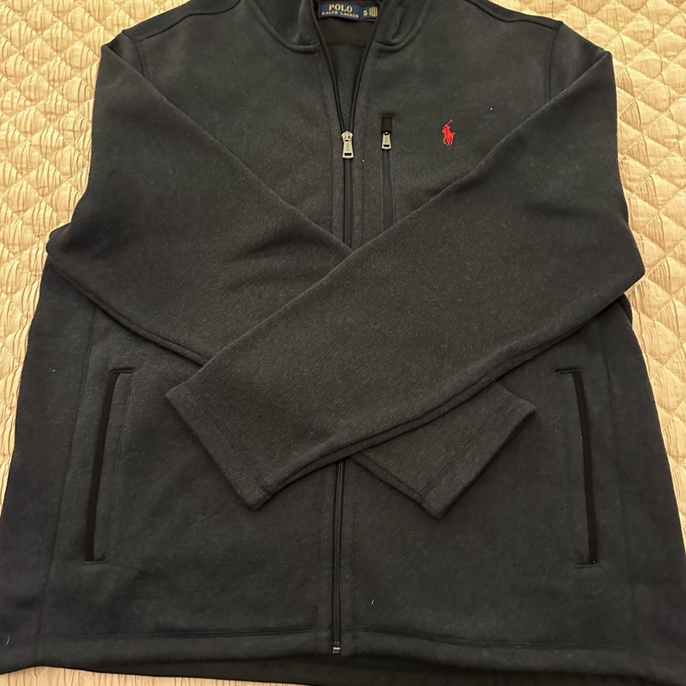 Ralph Lauren Zip-Up Men’s Sweater! Men’s Size XL.